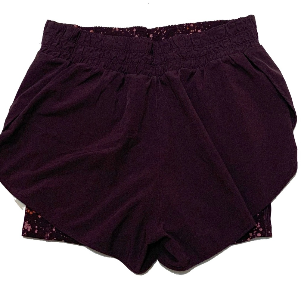 Athleta Women's Dark Plum Athletic Shorts